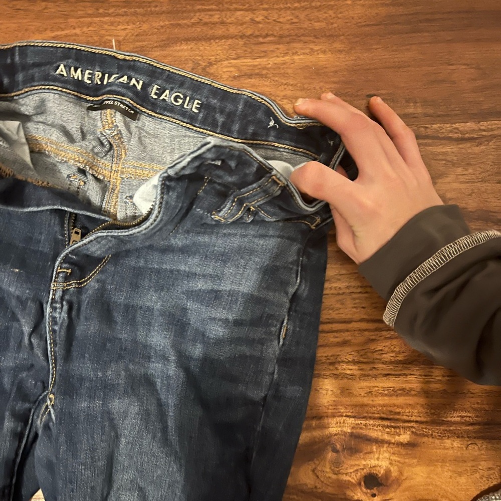 American Eagle Outfitters Men's Blue Jeans
